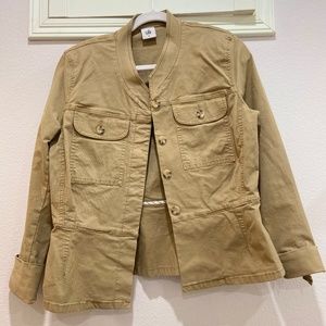CABI Light Brown / Khaki Utility Jacket